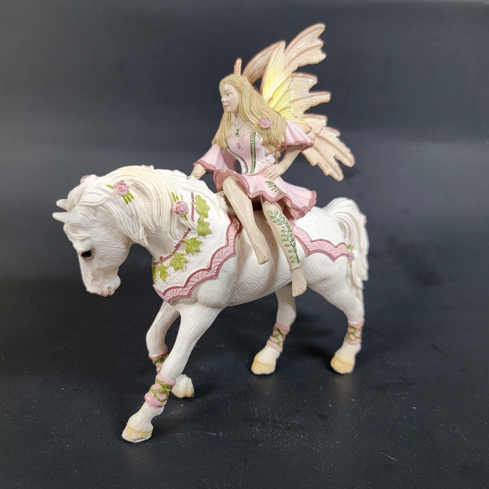 Schleich Bayala Sun Elf Freya On Horse Retired #70400